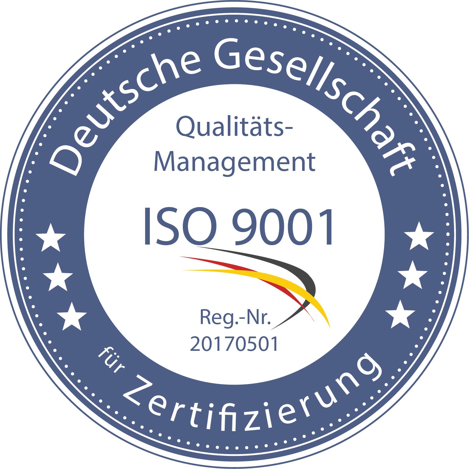 Qualitätsmanagement ISO 9001 - zertifizierte Leistungen