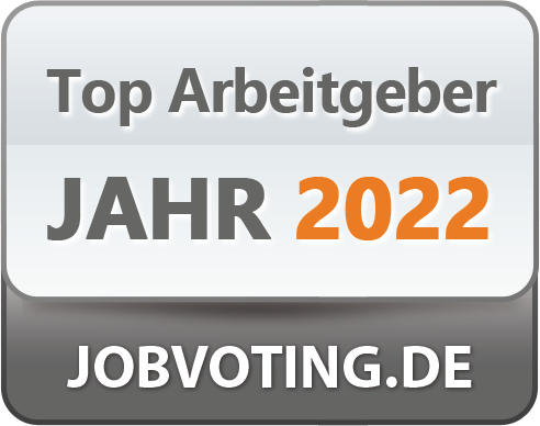 Gewählt zum Top-Arbeitgeber bei Jobvoting.de